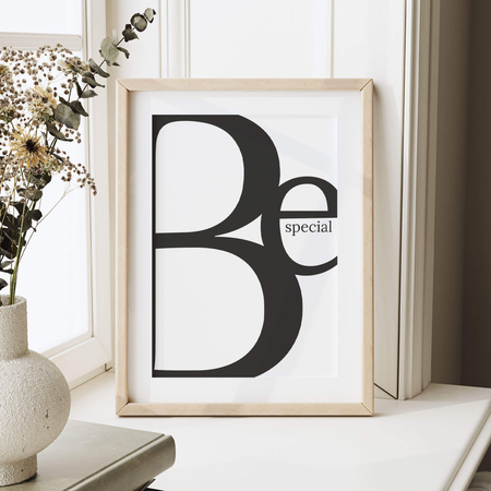 Plakat be special