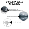 Obraz na szkle akrylowym mglisty pejzaż górski