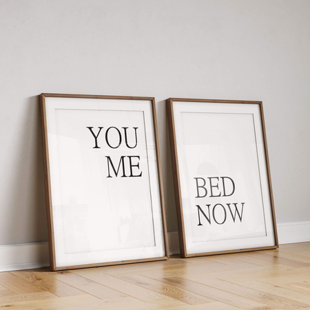 Zestaw Plakatów You Me Bed Now