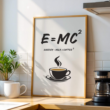 Plakat Energia Z Kawy