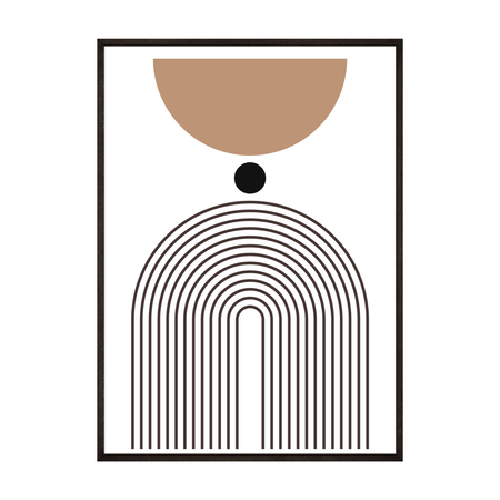 Plakat Geometric Shapes no.1