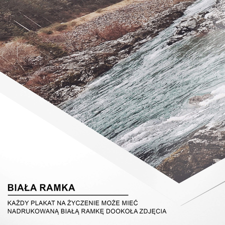 Plakat Górska Rzeka
