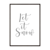 Plakat Let It Snow ver. 2