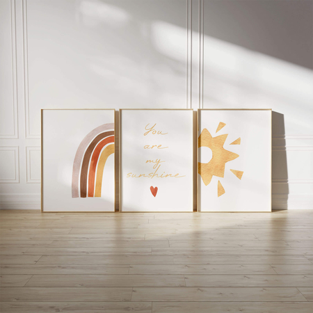 Zestaw Plakatów You Are My Sunshine