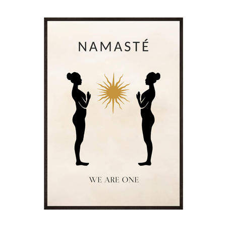 Plakat Joga Namaste