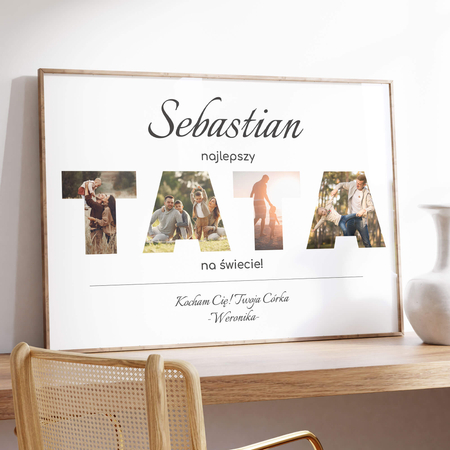 Plakat Najlepszy Tata Na Świecie