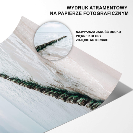 Plakat Spokojne Morze