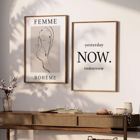 Plakat Femme Boheme