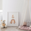 Plakat Boho Króliczek