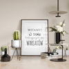 Plakat Z Napisem Witamy W Domu