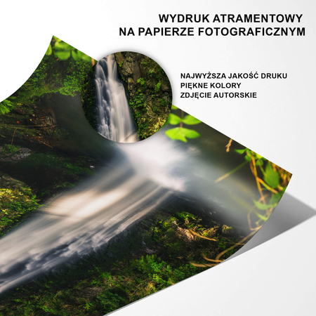 Plakat Wodospad Wilczki