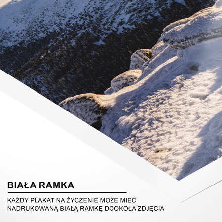 Plakat Zima W Karkonoszach