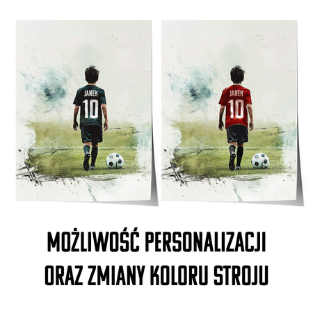 Plakat Mały Piłkarz