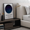 Plakat Mapa Gwiazd