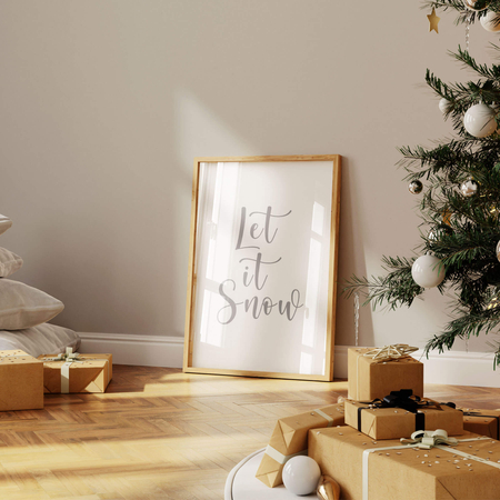 Plakat Let It Snow ver. 2