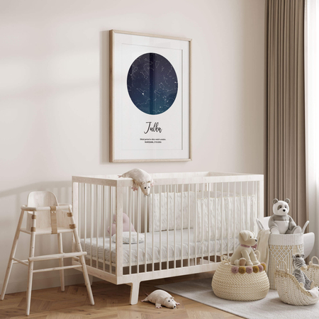 Plakat Mapa Gwiazd