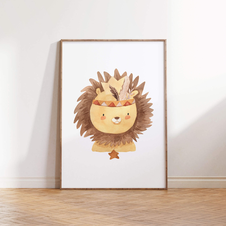 Plakat Boho Lew
