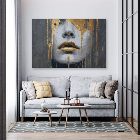 Obraz na płótnie złote milczenie