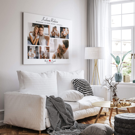 Obraz Podziękowanie Dla Rodziców Kolaż 6 Zdjęć