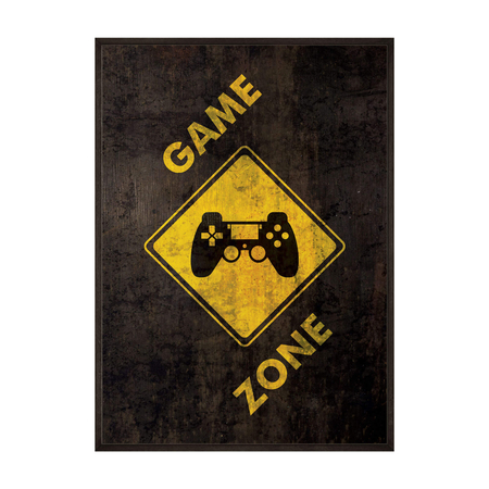 Plakat strefa gamingowa