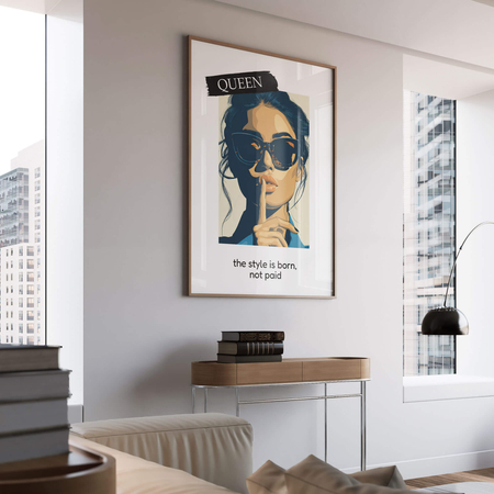 Plakat fashion queen