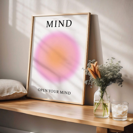 Plakat Positive Aura Mind