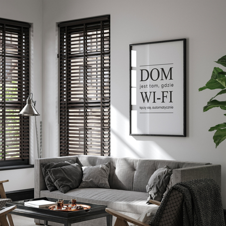Plakat Dom Jest Tam