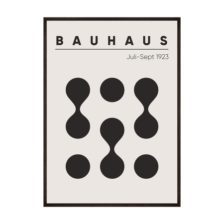 Plakat Bauhaus Art No8