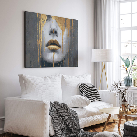 Obraz na płótnie złote milczenie