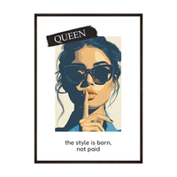 Plakat fashion queen
