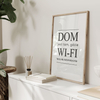 Plakat Dom Jest Tam