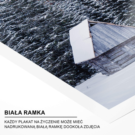 Plakat Zimowa Chatka