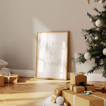 Plakat Let It Snow ver. 1