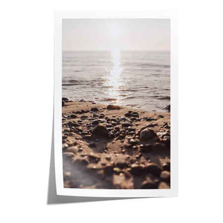 Plakat Kamienie Na Plaży