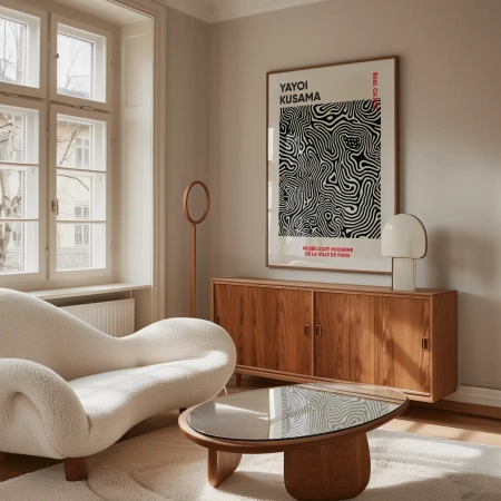 Plakat Hipnotyzujące Linie