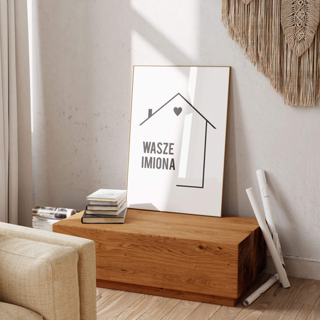 Plakat Rodzina Imiona