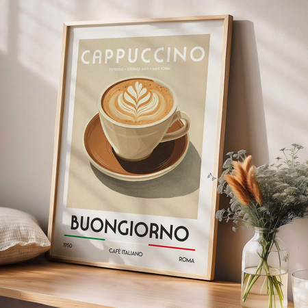 Plakat Cappuccino Coffee