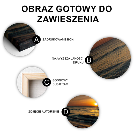 Obraz Zachód Słońca I Morze