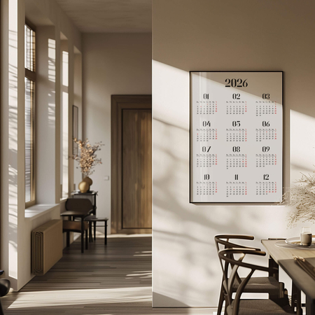 Plakat Kalendarz 2026 no3