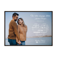 Plakat Podziękowanie dla rodziców ze zdjęciem III