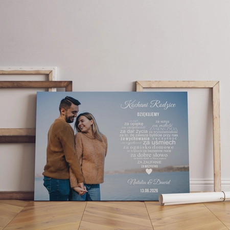 Obraz Podziękowanie Dla Rodziców wzór nr 5