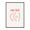 Plakat nice butt