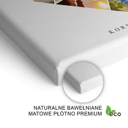 Obraz Na Płótnie Kolaż 8 Zdjęć Serce