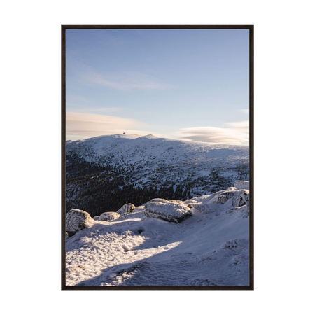 Plakat Zima W Karkonoszach