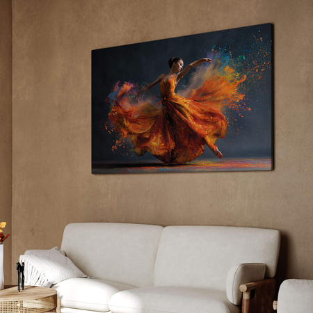Obraz na płótnie eksplozja tańca