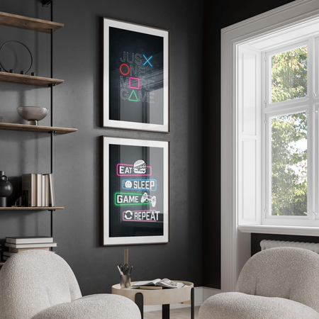 Plakat Eat Sleep Game Repeat