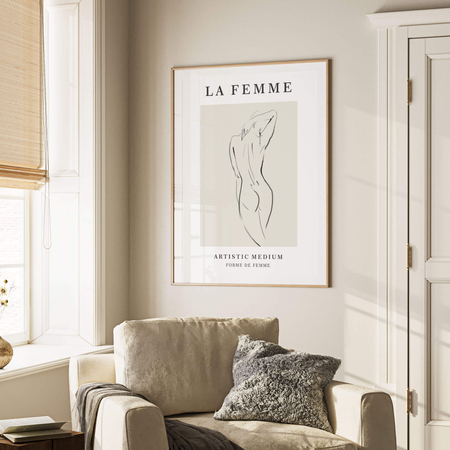 Plakat La Femme