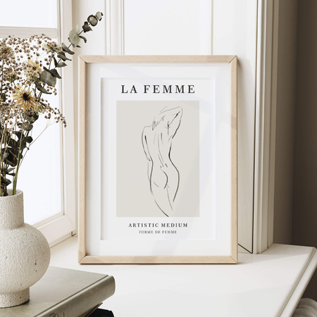 Plakat La Femme