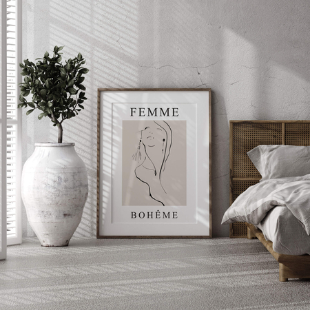Plakat Femme Boheme