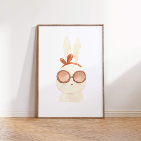 Plakat Boho Króliczek no.2